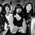 Classic lineup of French band Pulsar. From left to right: Michel Masson, Roland Richard, Gilbert Gandil, Victor Bosch, and Jacques Roman
