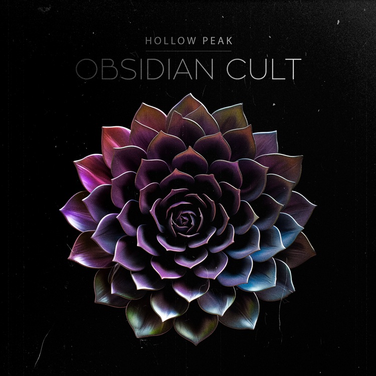 Hollow Peak - Obsidian Cult cover artwork. a flower.