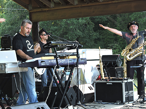 Alex Carpani Band with David Jackson at ProgDay 2014 - Photo by Angel Romero