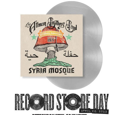 Allman Brothers Band - Syria Mosque: Pittsburgh, PA January 17, 1971