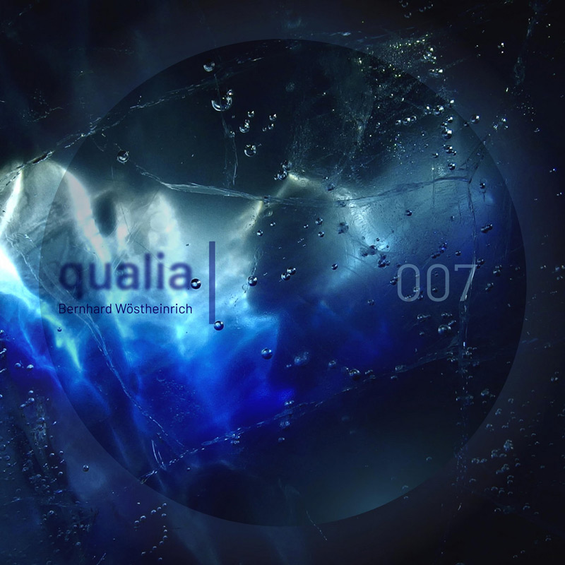 Bernhard Wöstheinrich - Qualia 007. Blue Ice, color and light image by Steven Leak, Peterborough, Ontario, Canada