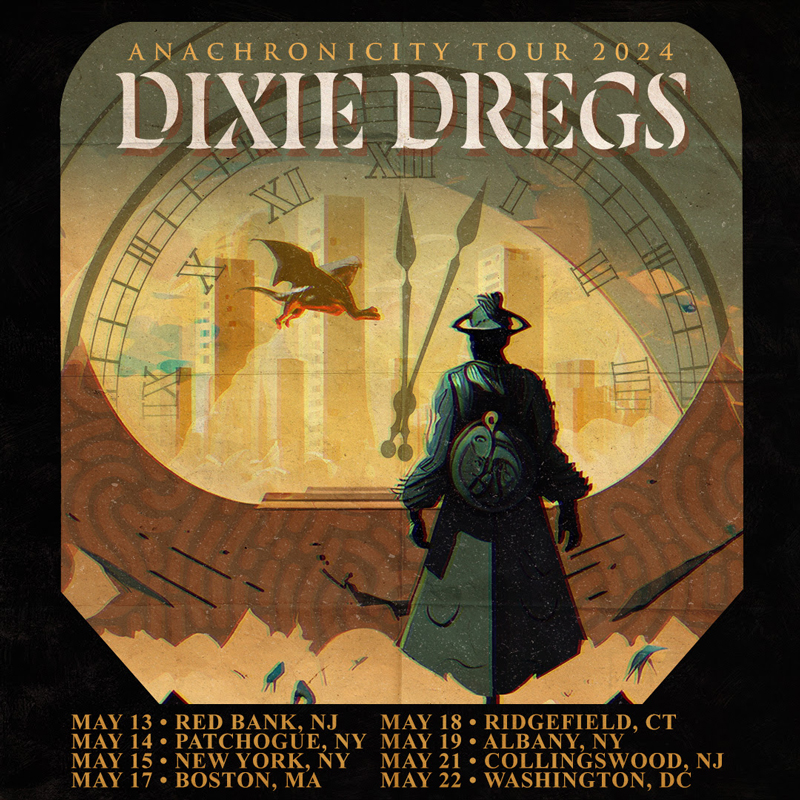 Dixie Dregs United States Tour 2024 poster