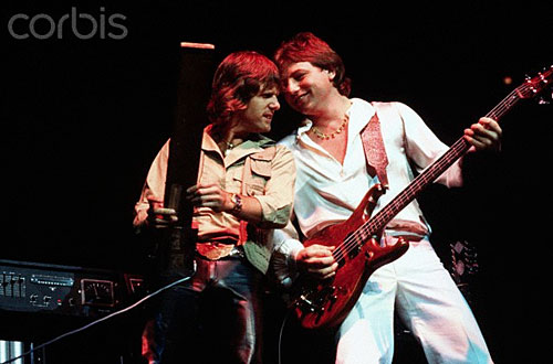 Keith Emerson and Greg Lake - Photo © Neal Preston/Corbis