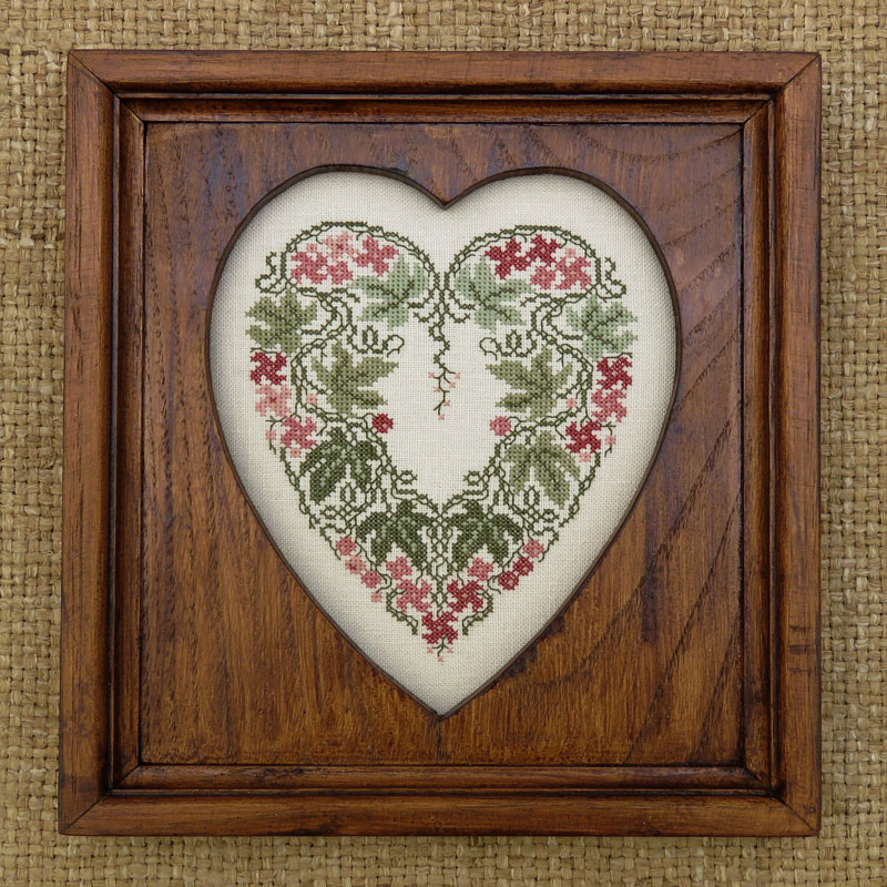 Fabio Zuffanti - Hjarta cover artwork. A framed heart.