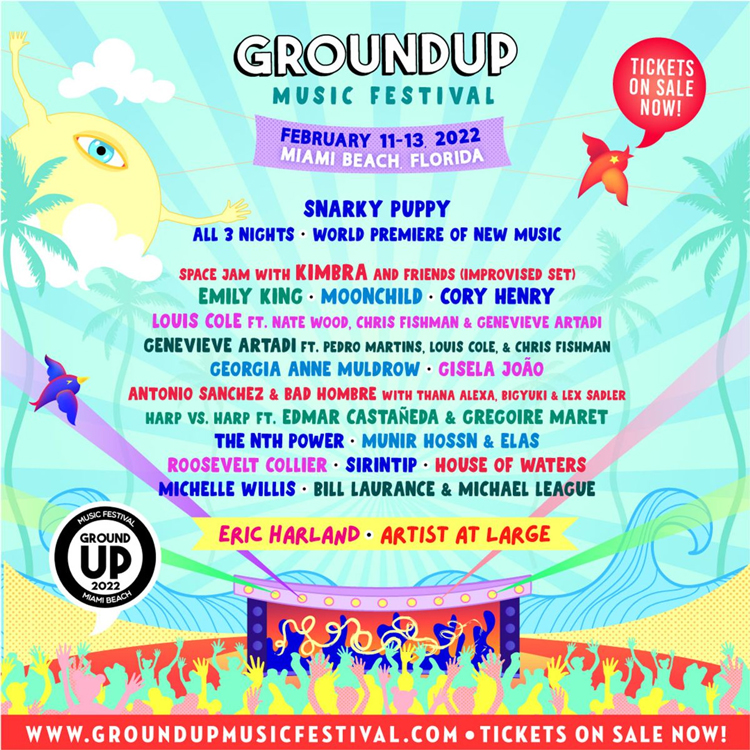 GroundUP Music Festival poster