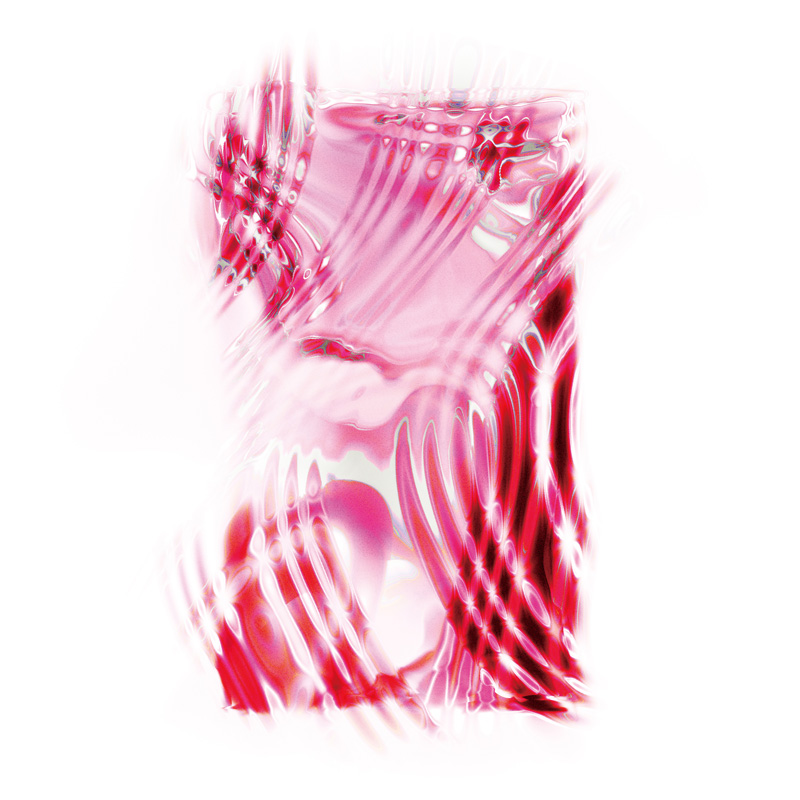 H. Takahashi - Body Trip - Remixed & Remastered cover artwork. A neon pink abstract design over a white background.