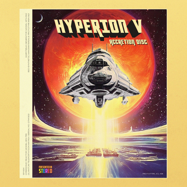 Hyperion V - Accretion Disc cover artwork