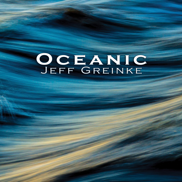 Jeff Greinke - Oceanic album artwork, ocean waves
