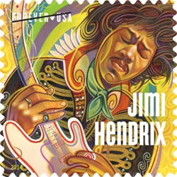 Jimi Hendrix Forever Stamp 