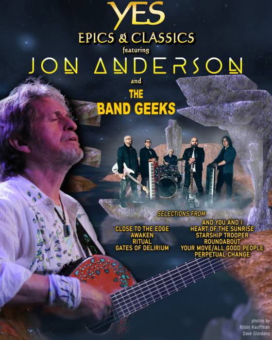Jon Anderson and Band Geeks Tour poster