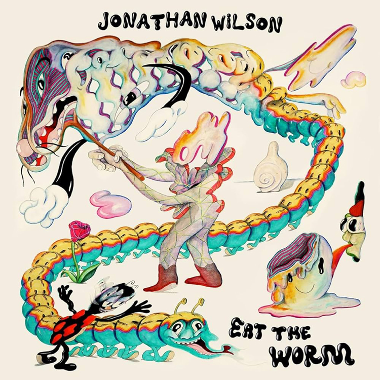 Jonathan Wilson – "Eat the Worm" cover artwork