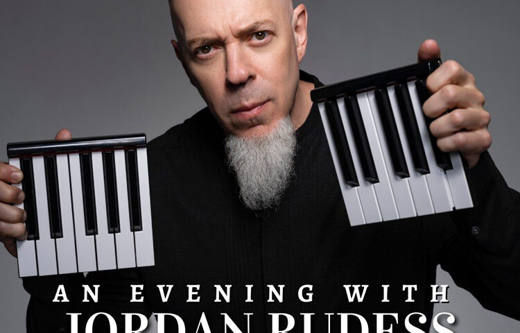 Jordan Rudess – 2022 Summer Solo Tour poster - Photo by Rayon Richards