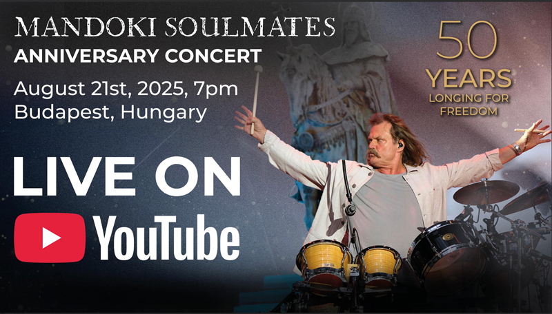 Mandoki Soulmates streaming announcement banner