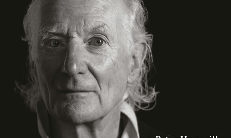 Peter Hammill – Tears in Time cover artwork. a black and white headshot.