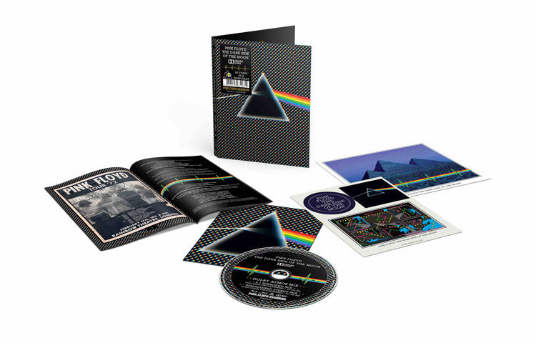 cover of Pink Floyd's The Dark Side Of The Moon remastered