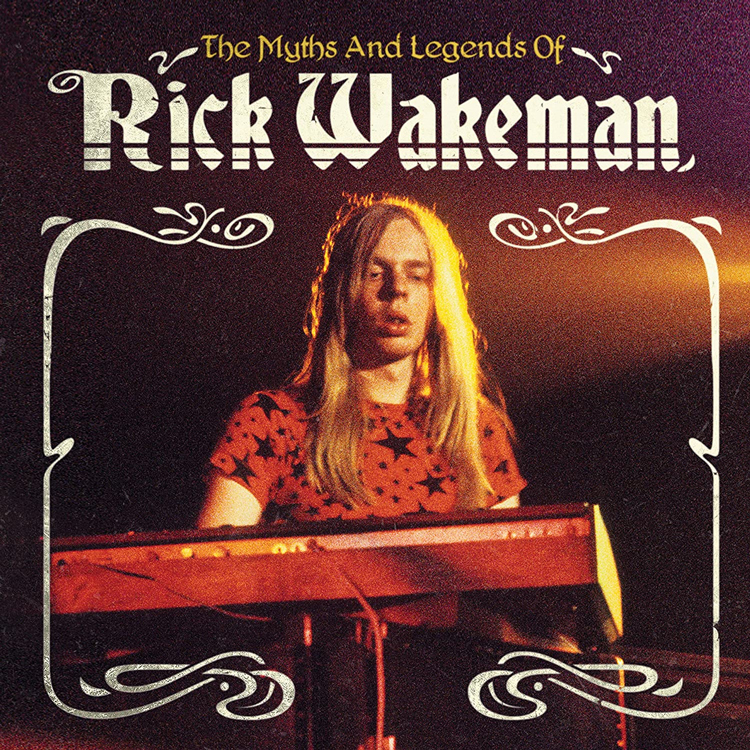 cover of the boxed set The Myths and Legends of Rick Wakeman