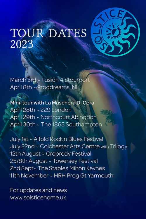 Solstice 2023 Tour poster
