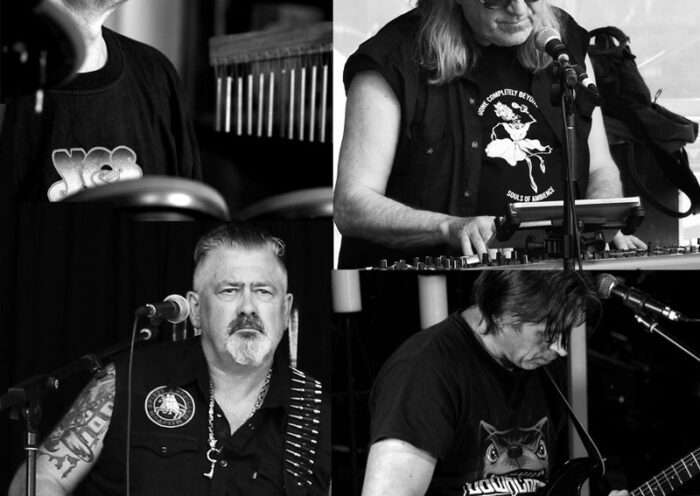 Souls of Ambience photos. A collage of four black and white photos of the musicians.