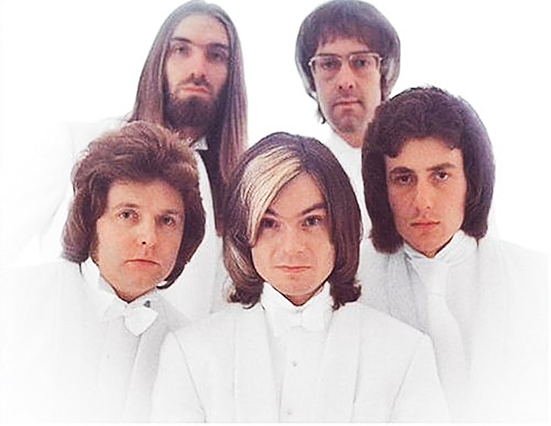 Strawbs. Head shots of the band members.