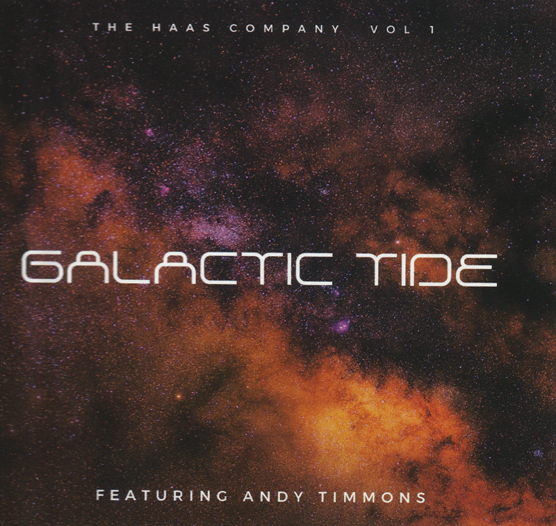 The Haas Company Vol 1 - Galactic Tide cover artwork. A photo of a nebulous galaxy.