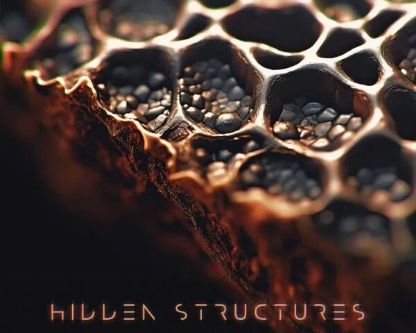 Time Being - Hidden Structures cobver artwork