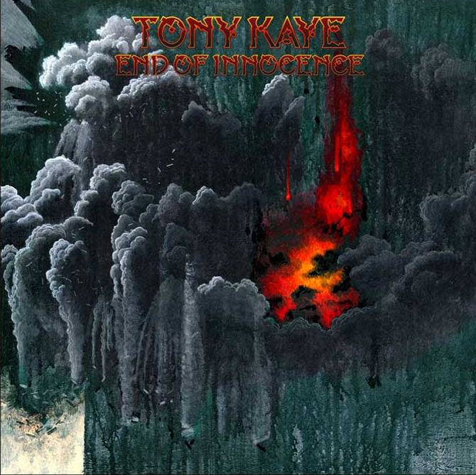 cover of the album End Of Innocence by former Yes keyboard player Tony Kaye
