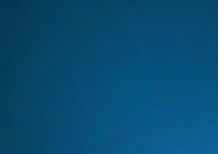 Volker Lankow - Landscapes cover artwork. A minimalist blue design.