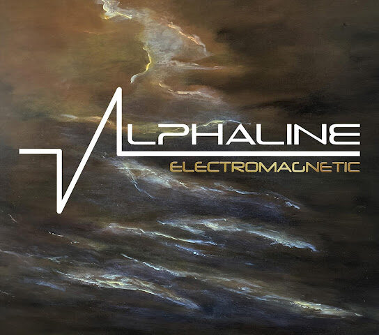 AlphaLine – Electromagnetic cover artwork. an image of a storm