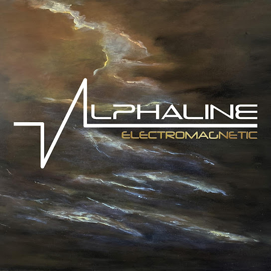 AlphaLine – Electromagnetic cover artwork. an image of a storm